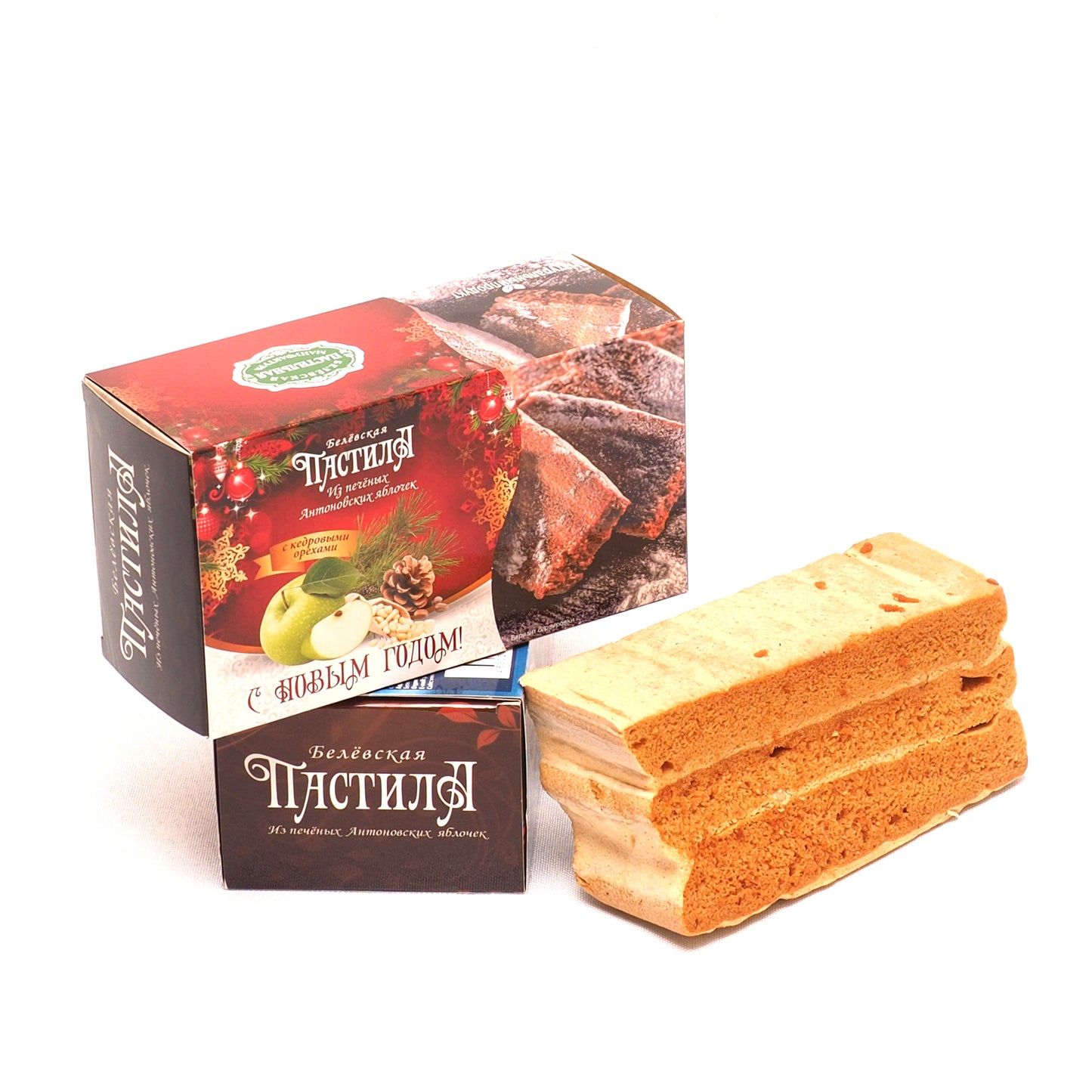 Belyov Apfelschnitte mit Pinienkernen, 100g