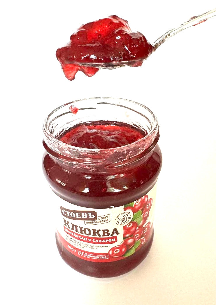 Preiselbeeren mit Zucker gerieben 280gr