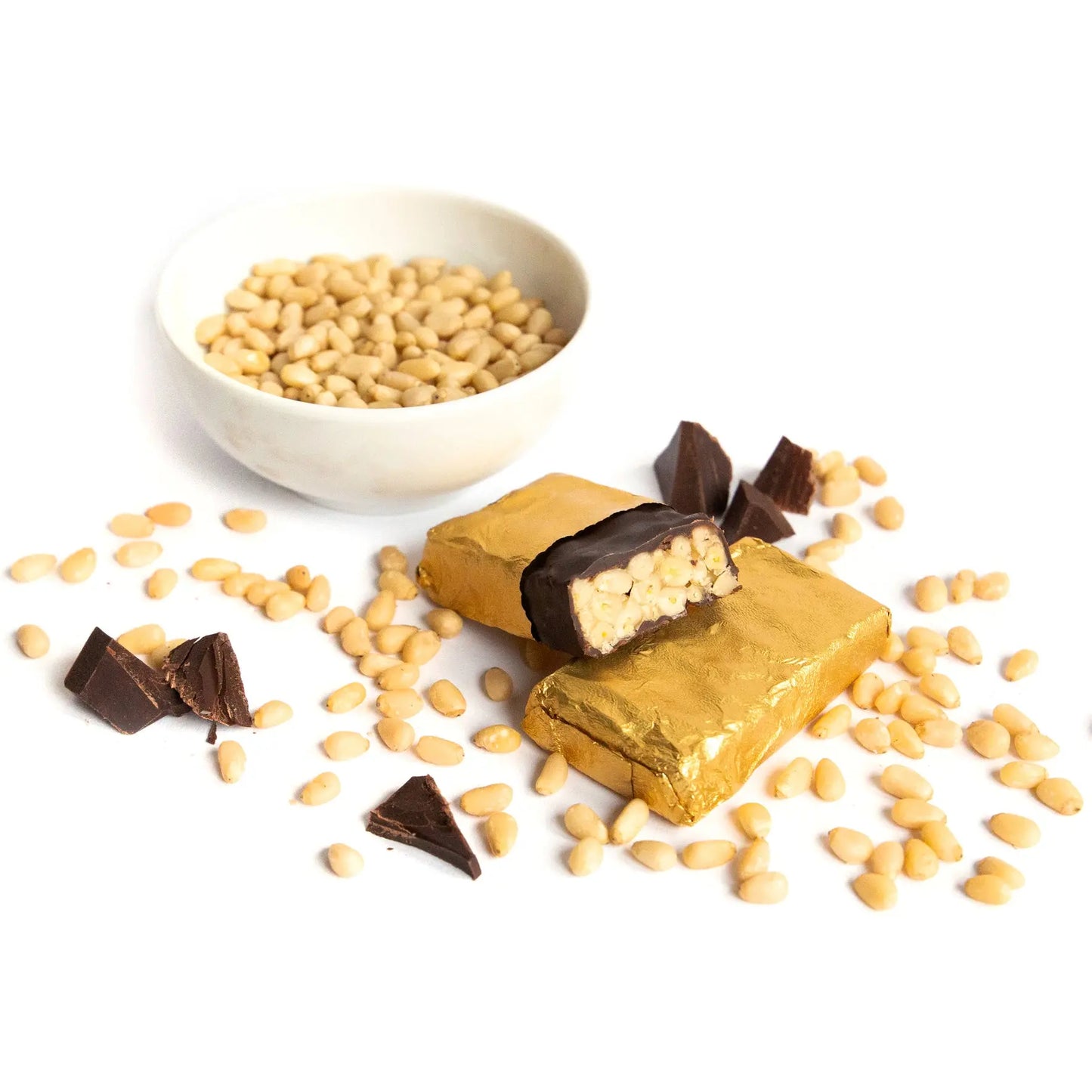 Schokoriegel mit Zedernnuss 35gr - FruchtSchmaus GmbH