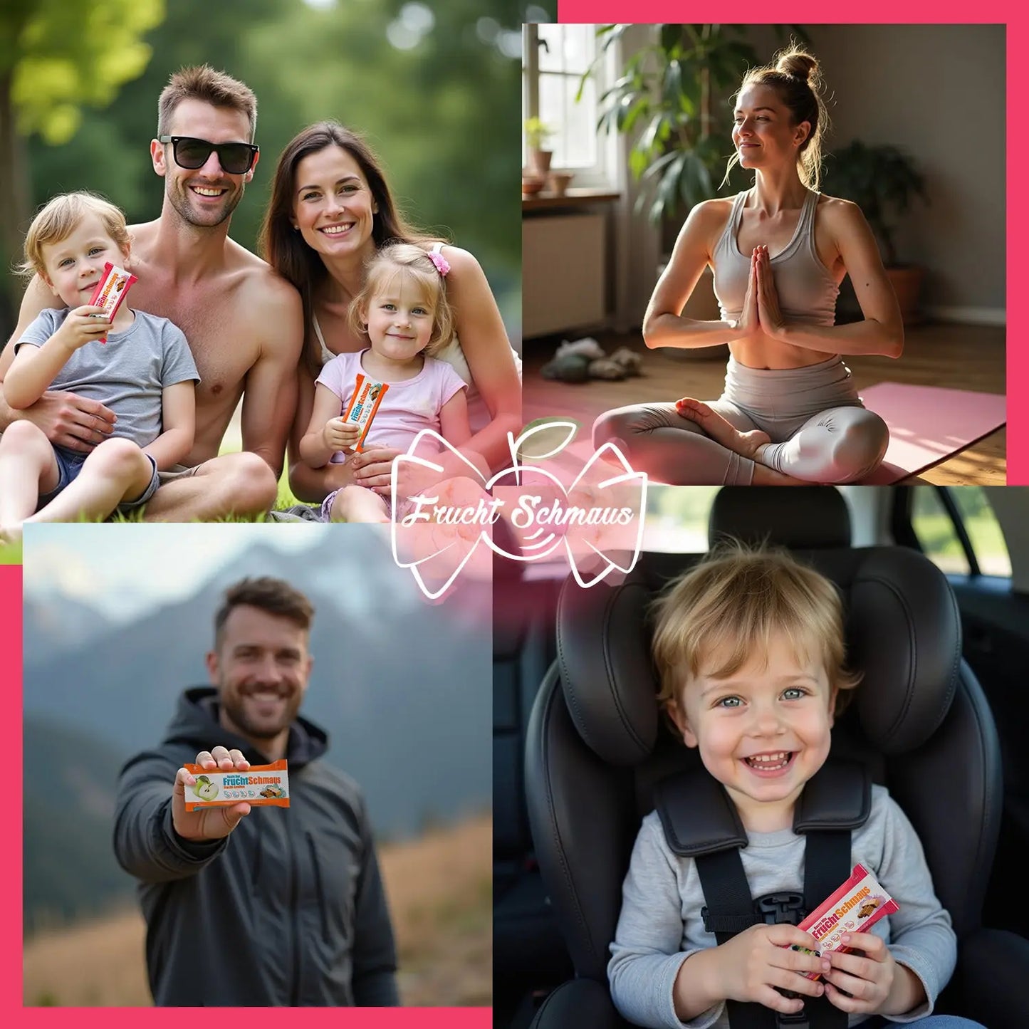 FruchtSchmaus Apfelschnitt-Riegel 15 oder 30 Riegel Packung - FruchtSchmaus GmbH