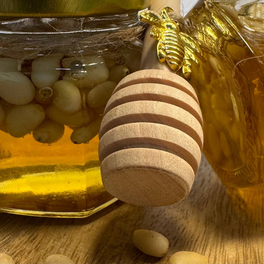 Akazienhonig mit Pinienkernen 60gr