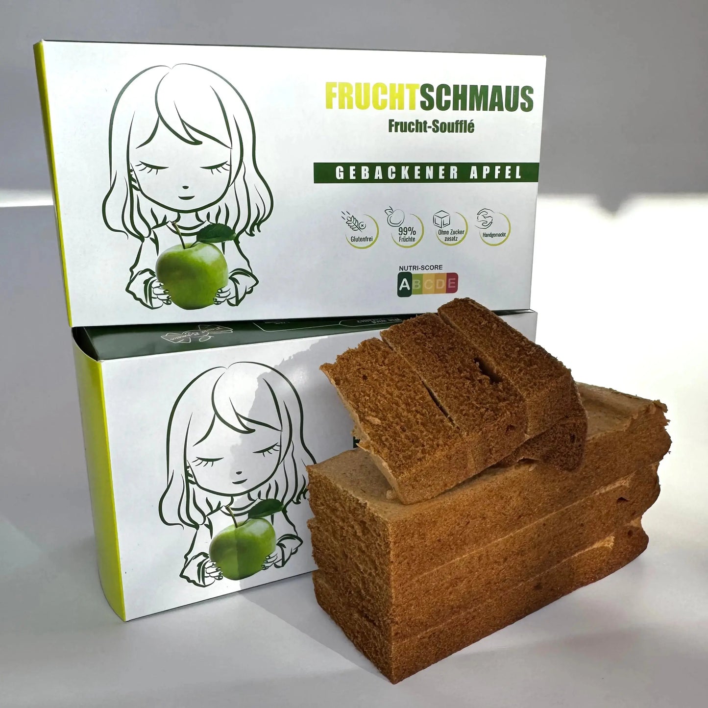 Frucht-Soufflee gebackener Apfel gluten-free, ohne Zuckerzusatz - FruchtSchmaus GmbH