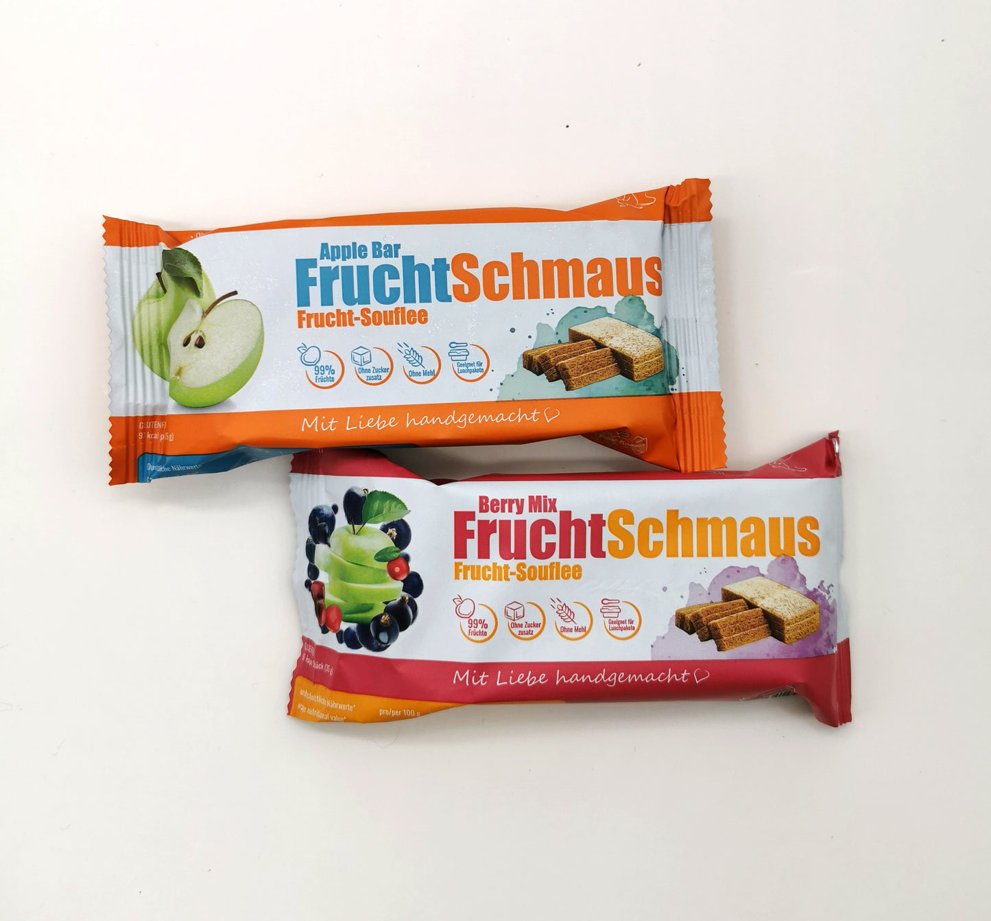 FruchtSchmaus Apfelschnitten-Riegel