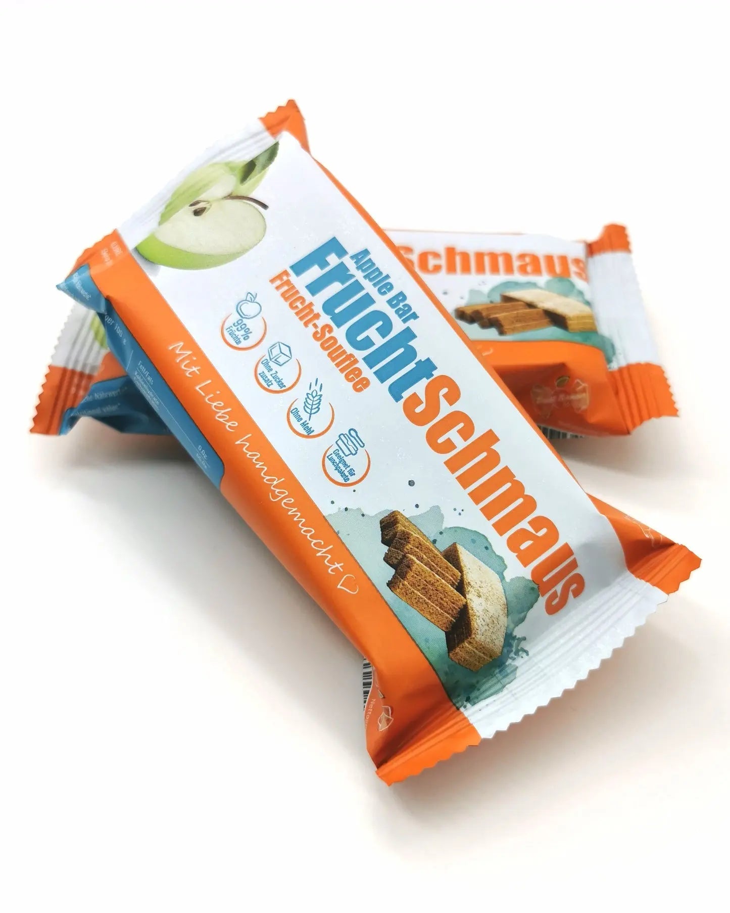 Set 3 Stück FruchtSchmaus Apfelschnitt-Riegel - FruchtSchmaus GmbH