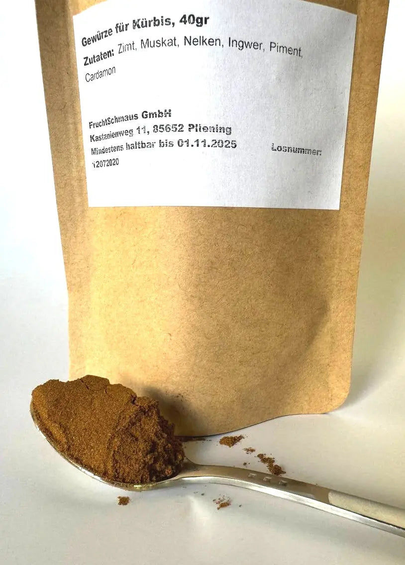 Gewürze für Kürbis, 40gr - FruchtSchmaus GmbH