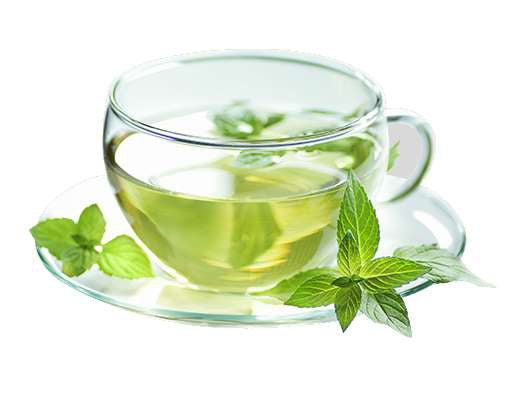 Grüner Tee mit Minze, 60 gr