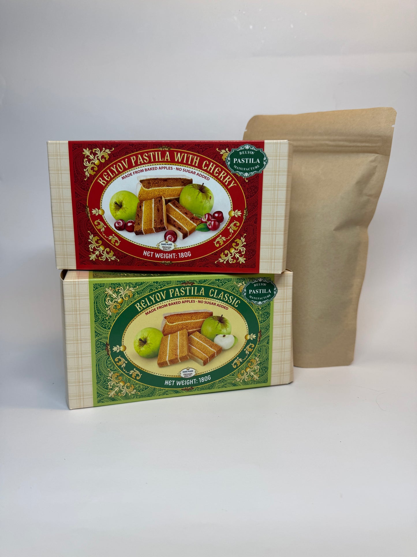 Set Frucht Soufflee mit Tee