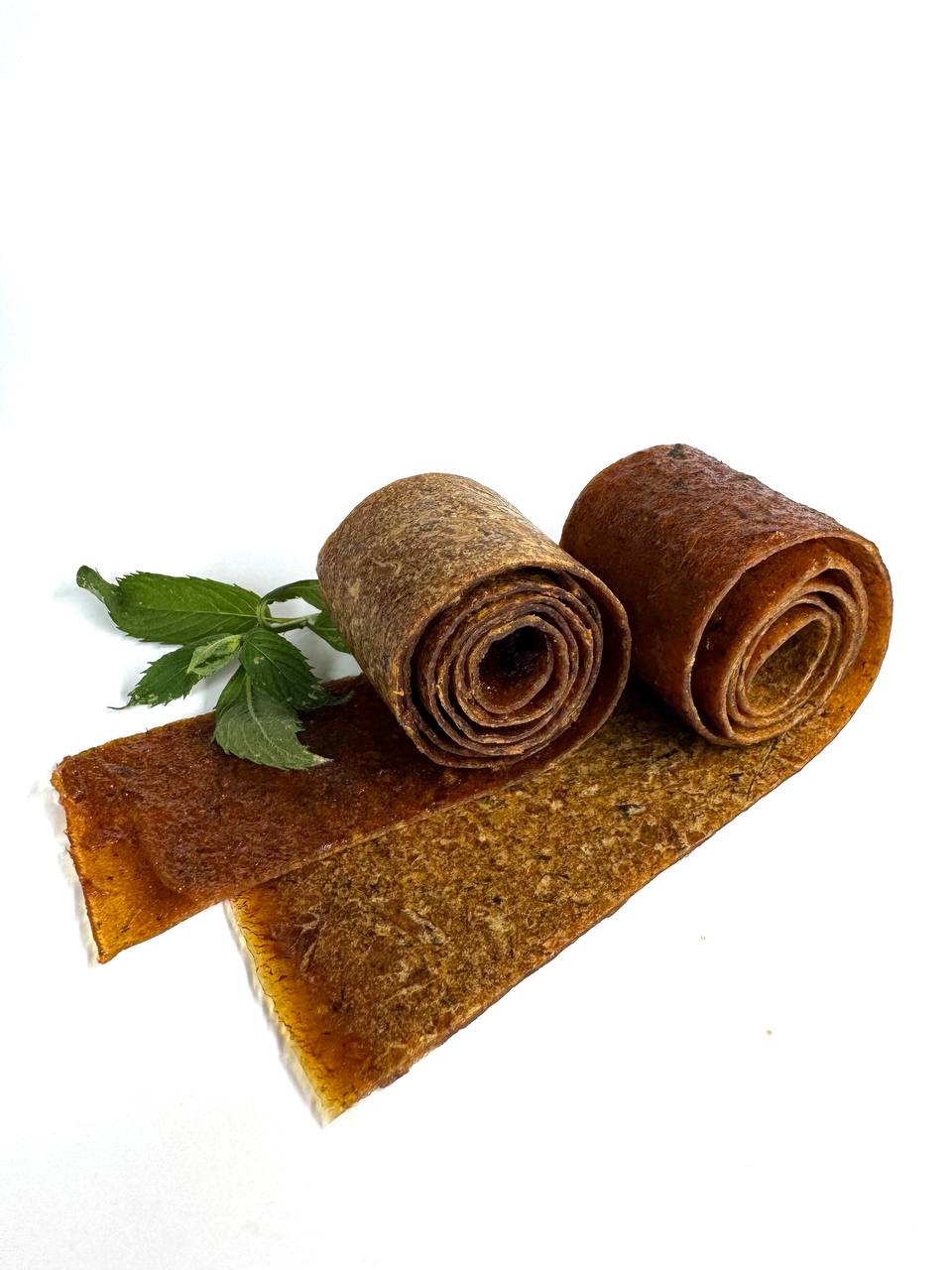Fruchtleder Apfel-Tarhun und Apfel-Birne, Minze, Tarhun 60gr