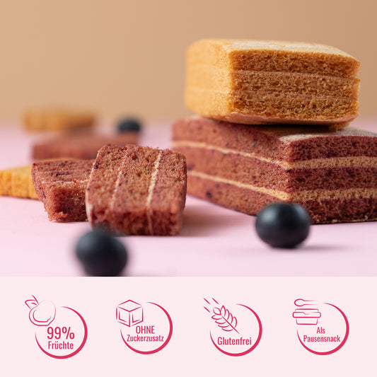 FruchtSchmaus Apfelschnitt-Riegel 15 oder 30 Riegel Packung