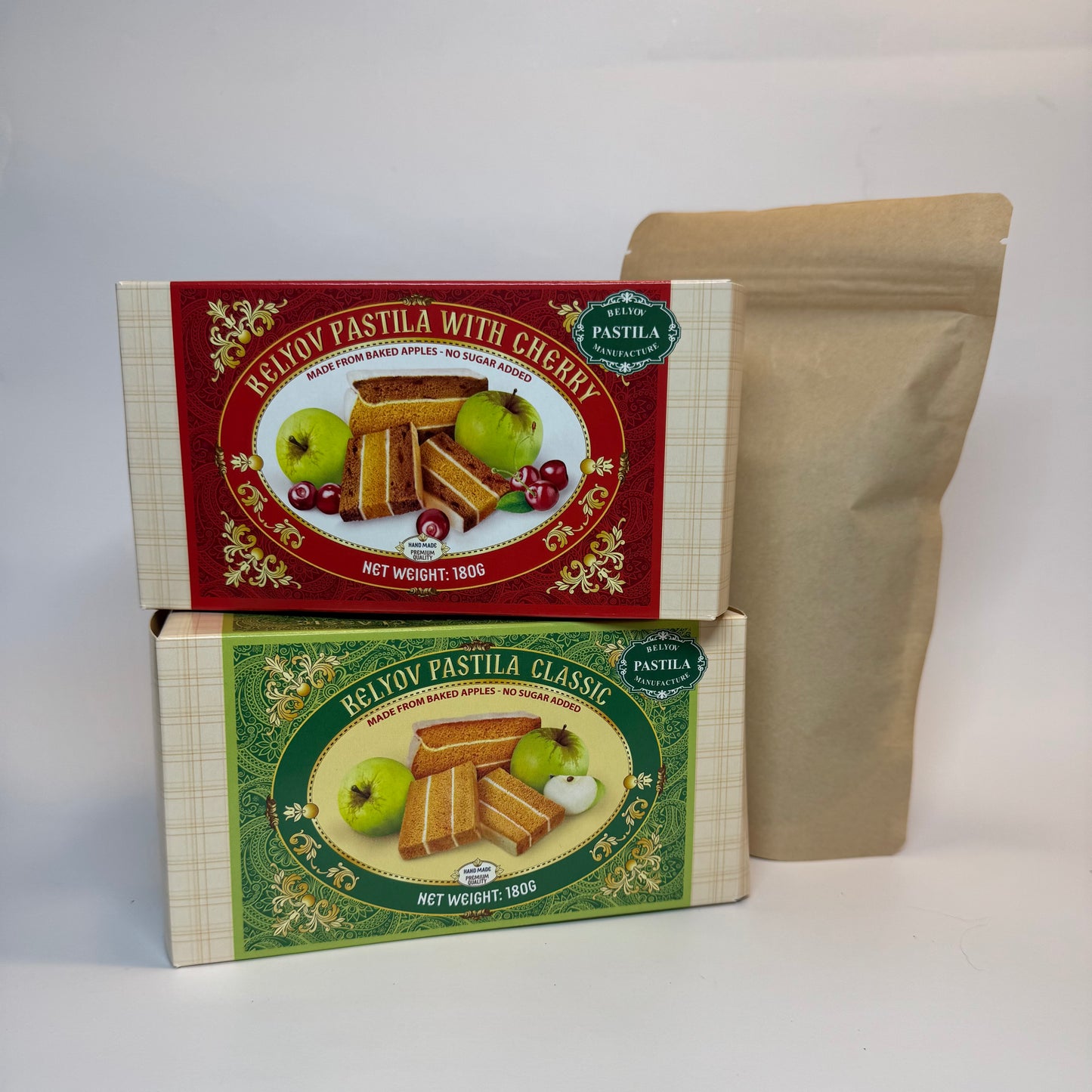 Set Frucht Soufflee mit Tee