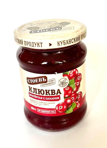 Preiselbeeren mit Zucker gerieben 280gr