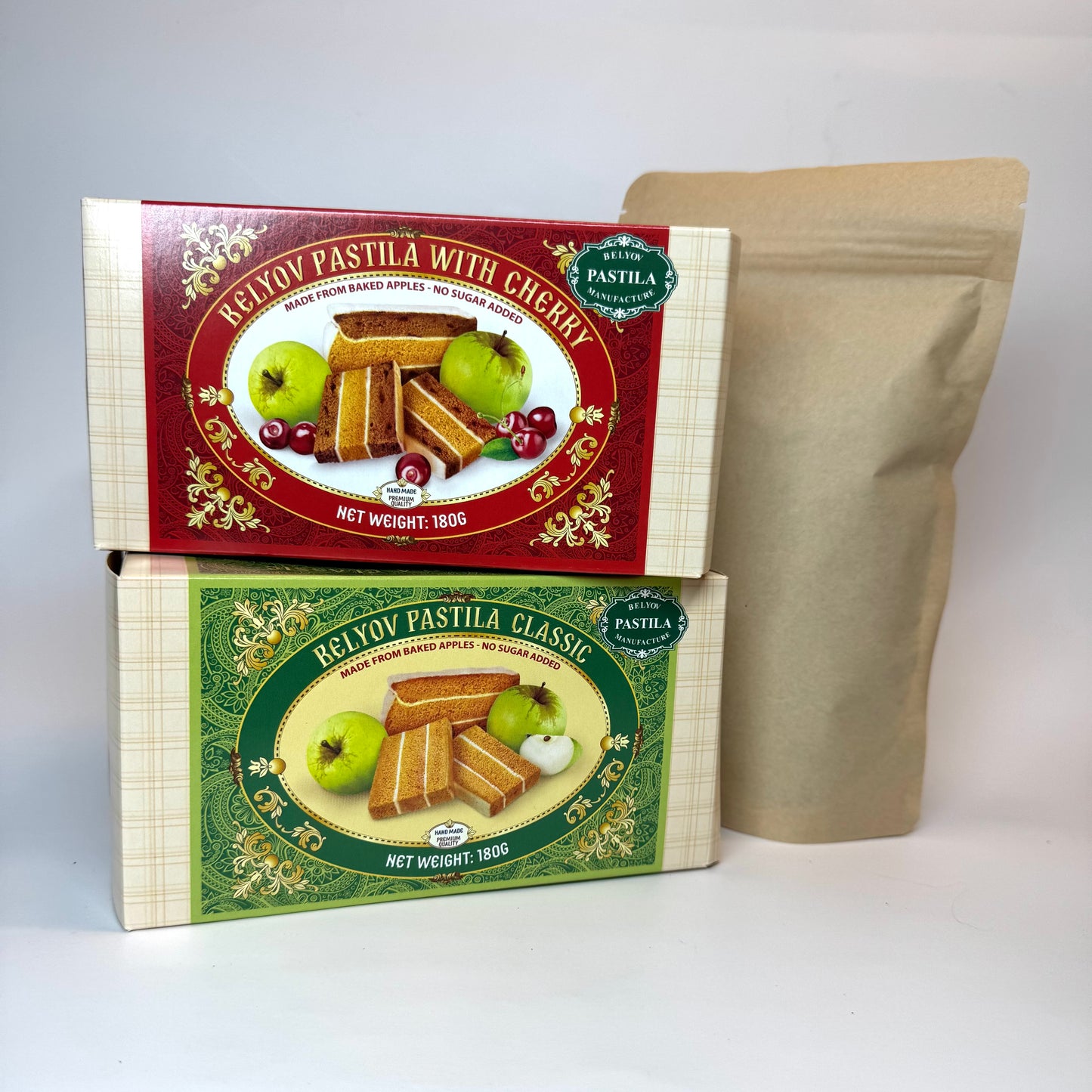 Set Frucht Soufflee mit Tee