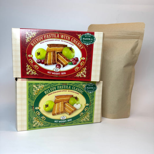 Set Frucht Soufflee mit Tee