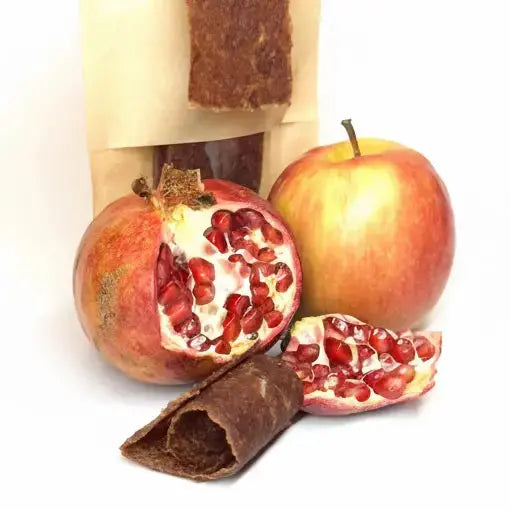 Fruchtleder Granatapfel Fruchtstreifen, 40g - FruchtSchmaus GmbH