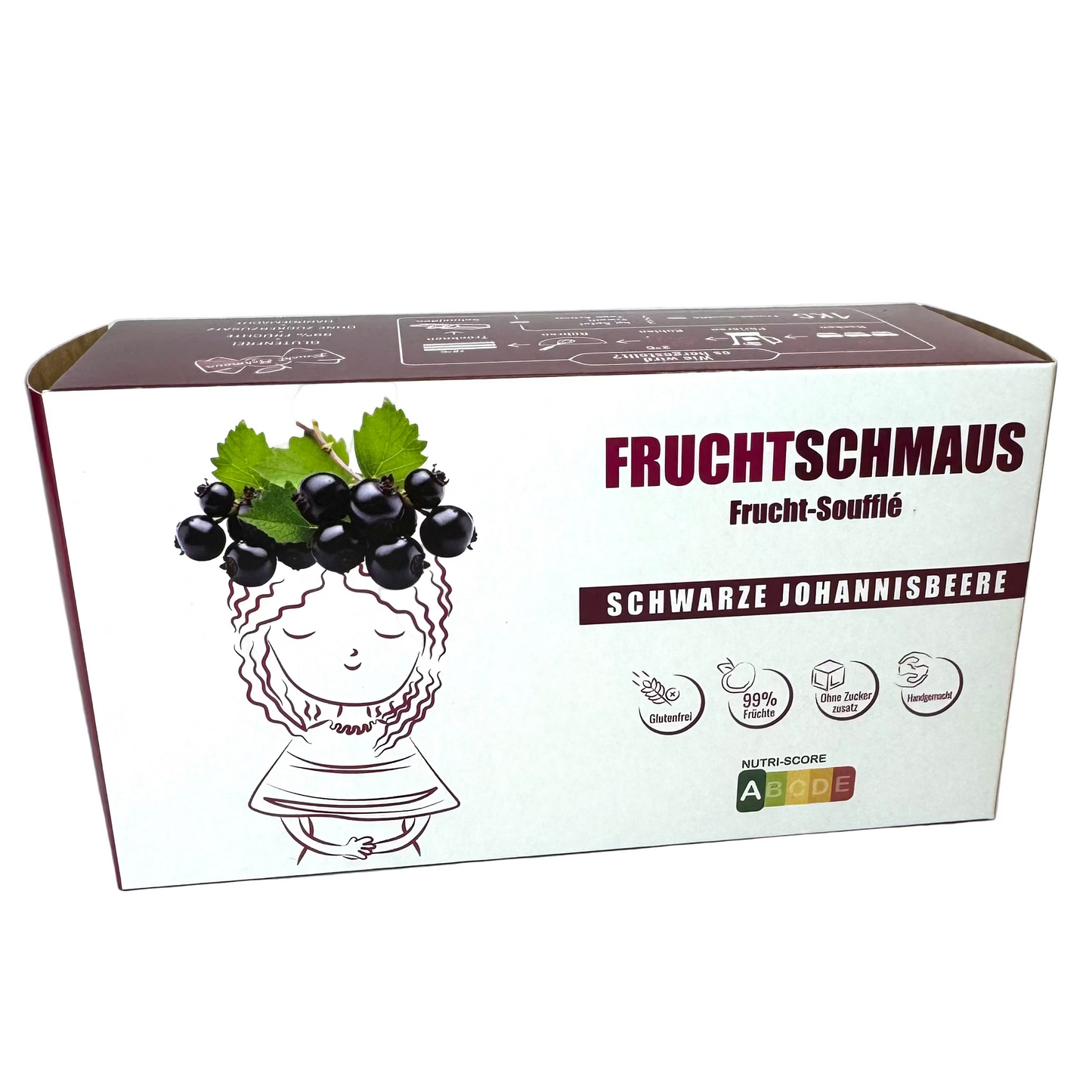 Frucht-Soufflee mit Johannisbeeren gluten frei, ohne Zuckerzusatz