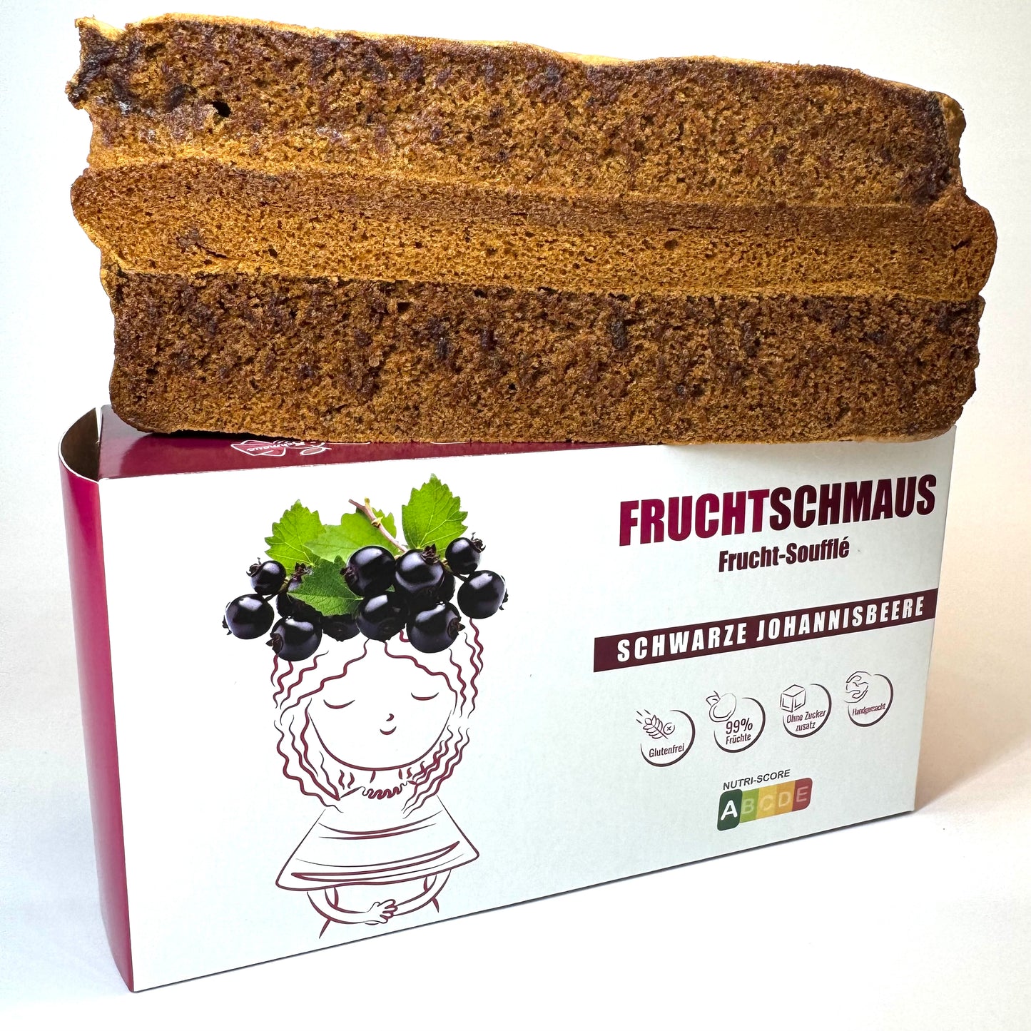 Frucht-Soufflee mit Johannisbeeren gluten frei, ohne Zuckerzusatz