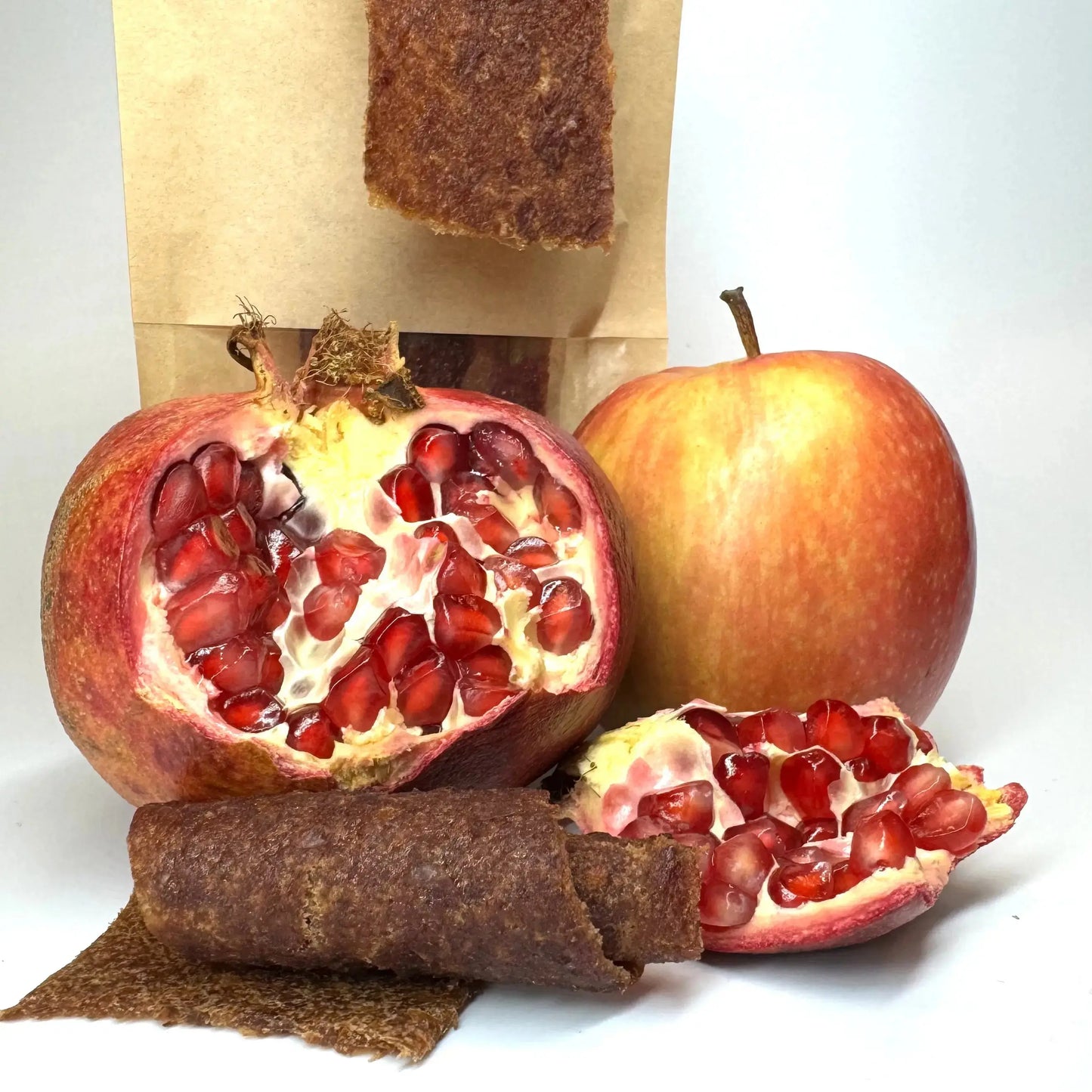 Fruchtleder Granatapfel Fruchtstreifen, 40g - FruchtSchmaus GmbH