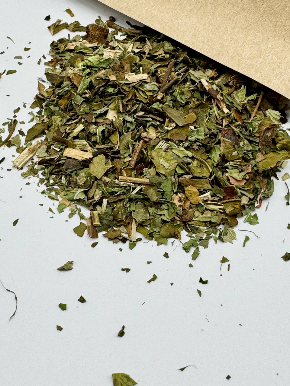 Зеленый чай со смородиновым листом и мятой 50 г 
