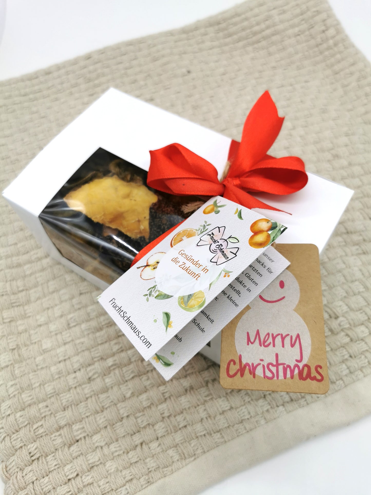 Рождественский подарок-Большая коробка био чипсов из фруктов