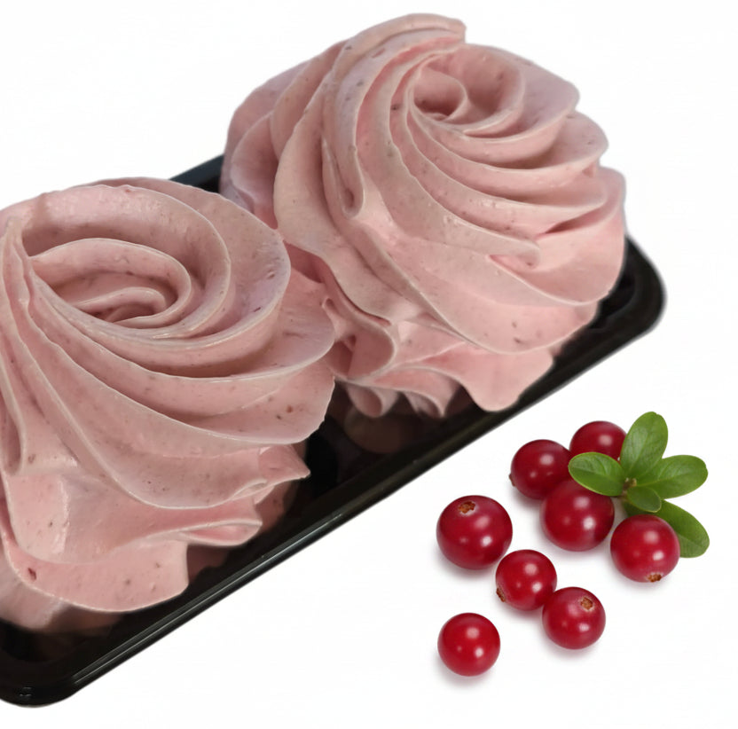 Zefir mit Moosbeeren, 2St