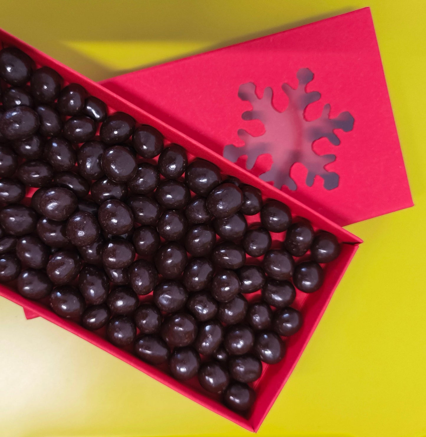 Кофейные зерна в темном шоколаде, 100 г